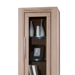 Wohnen Massivholz Vitrine Thivios aus Wildeiche