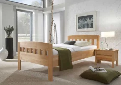 Massivholzbett Francisca aus Kernbuche^Wohnen Sale