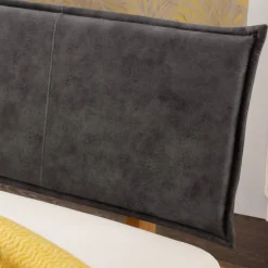 Massivholzbett mit Kissenoptik Kopfteil - Kalastania^Wohnen Best