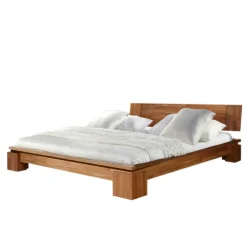 Wohnen Massivholzbett Zamaron aus Kernbuche