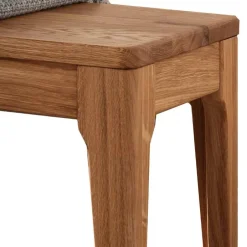 Massivholz-Bettbank aus Wildeiche - Babahira^Wohnen Outlet