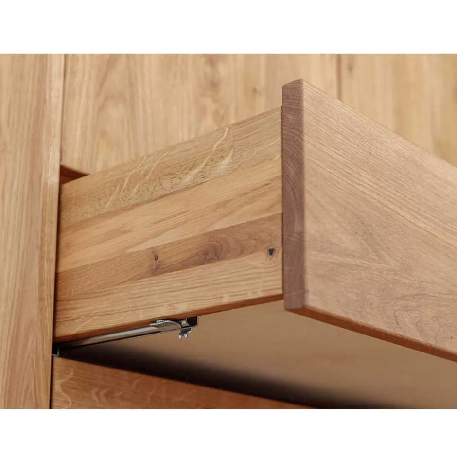 Massivholz-Kleiderschrank mit zwei Schubladen - Fabijola^Wohnen Sale