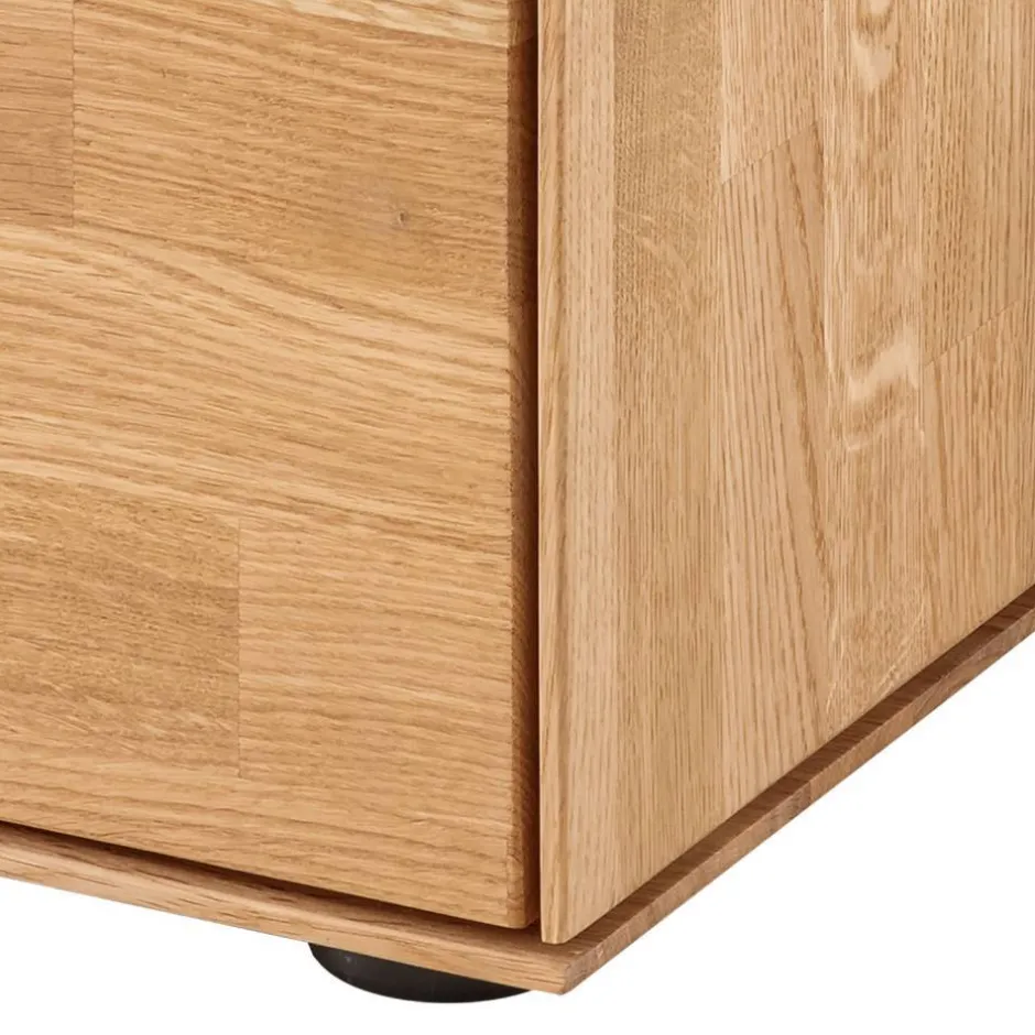 Wohnen Massivholz-Nachtkommode 47 cm hoch - Kassanda