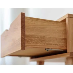 Wohnen Massivholz-Nachtkommode mit Schublade - Fabijola