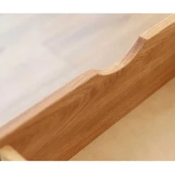 Wohnen Massivholz-Nachtkommode mit Schublade - Fabijola