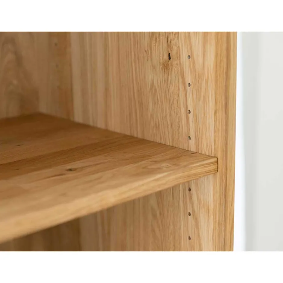 Massivholz-Regal mit zwei Schubladen - Fabijola^Wohnen Discount