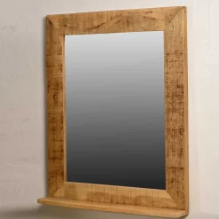 Massivholzspiegel Indri aus Mangobaum^Wohnen Best