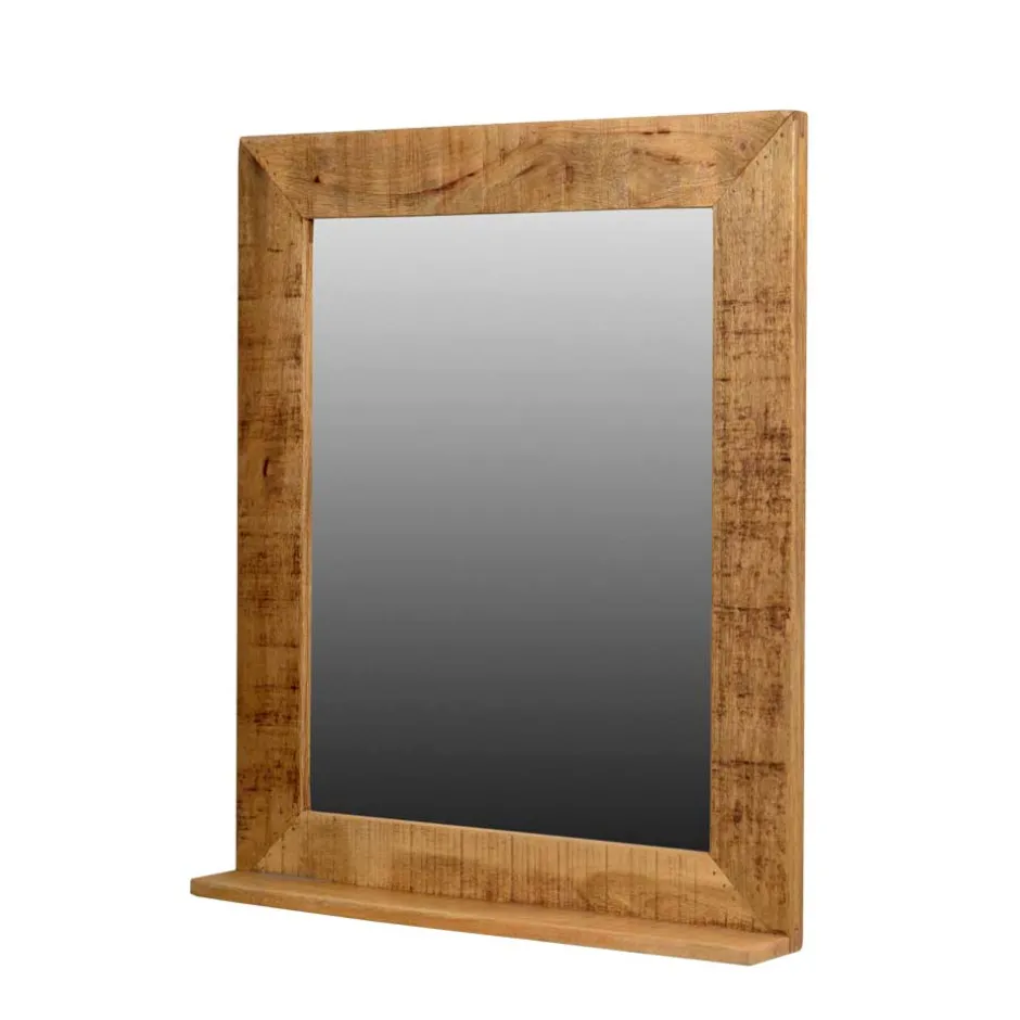 Massivholzspiegel Indri aus Mangobaum^Wohnen Best