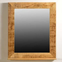 Massivholzspiegel Indri aus Mangobaum^Wohnen Best