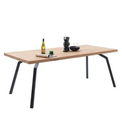 Wohnen Massivholztisch aus Balkeneiche - Leveziano