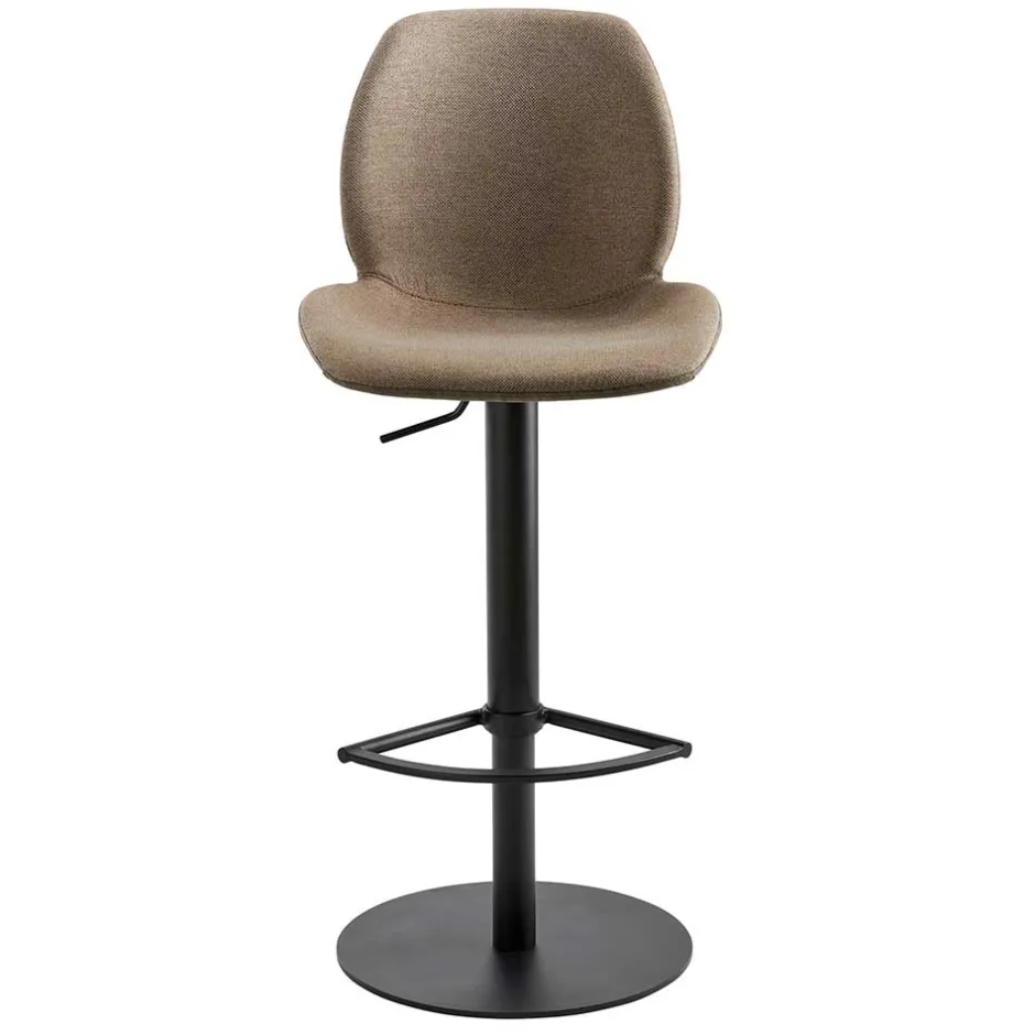 Material Mix Barstuhl in Beige & Schlamm - Vismarel^Wohnen Hot