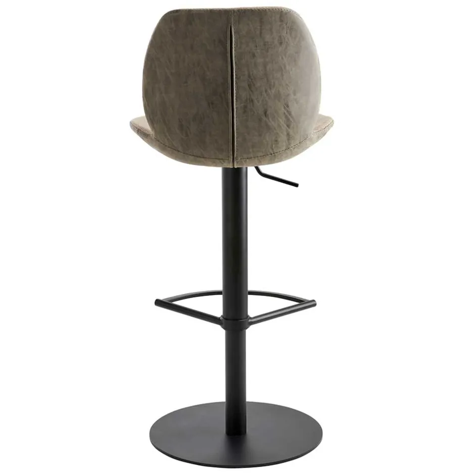 Material Mix Barstuhl in Beige & Schlamm - Vismarel^Wohnen Hot