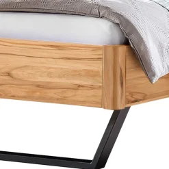 Material Mix Doppelbett aus Wildbuche - Syolino^Wohnen Clearance