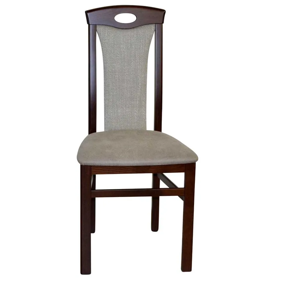 Material Mix Stühle gepolstert - Silevos (2er Set)^Wohnen Discount