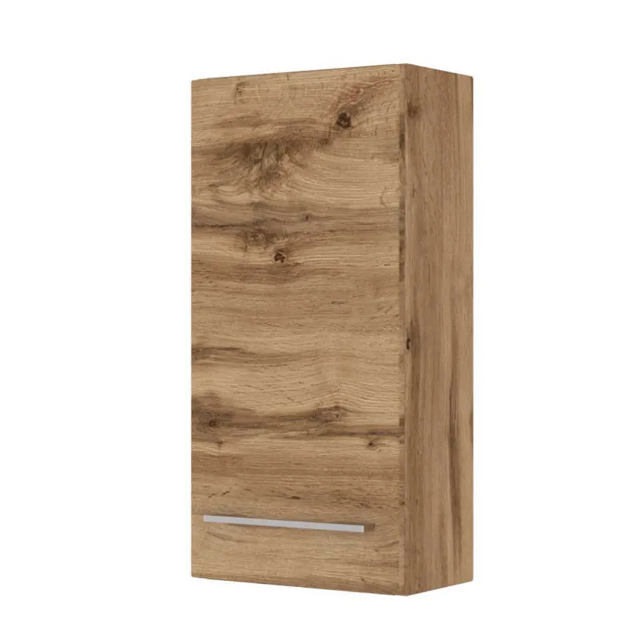 Wohnen Möbel Badeinrichtung in Wildeichefarben - Lemnas (fünfteilig)