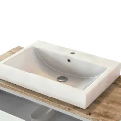 Möbel Badezimmer Set in Weiß - Misbonas (vierteilig)^Wohnen Discount