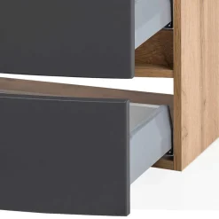 Wohnen Möbel fürs Badezimmer zweifarbig - Larutta (dreiteilig)