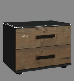 Möbel fürs Schlafzimmer Komplettset - Ardila (vierteilig)^Wohnen Outlet