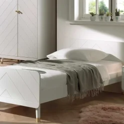 Wohnen Möbel Jugendzimmer in Weiß - Zimventa (dreiteilig)