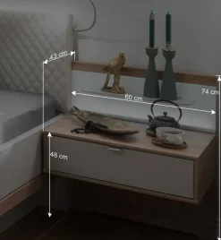 Wohnen Möbel Schlafzimmer Set modern - Crascanu (vierteilig)