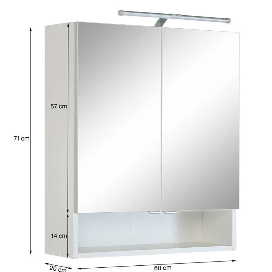 Wohnen Möbel Set aus Bad Serie in Grün - Loenixa (vierteilig)