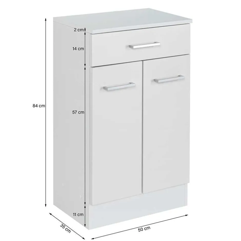 Wohnen Möbel Set aus Bad Serie in Grün - Loenixa (vierteilig)