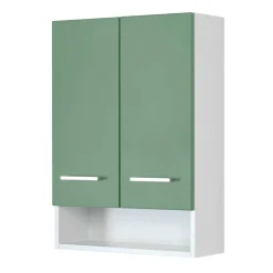 Wohnen Möbel Set aus Bad Serie in Grün - Loenixa (vierteilig)
