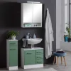 Wohnen Möbelprogramm Badezimmer in Grün - Loenixa (dreiteilig)