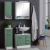 Wohnen Möbelprogramm fürs Bad in Grün - Loenixa (vierteilig)