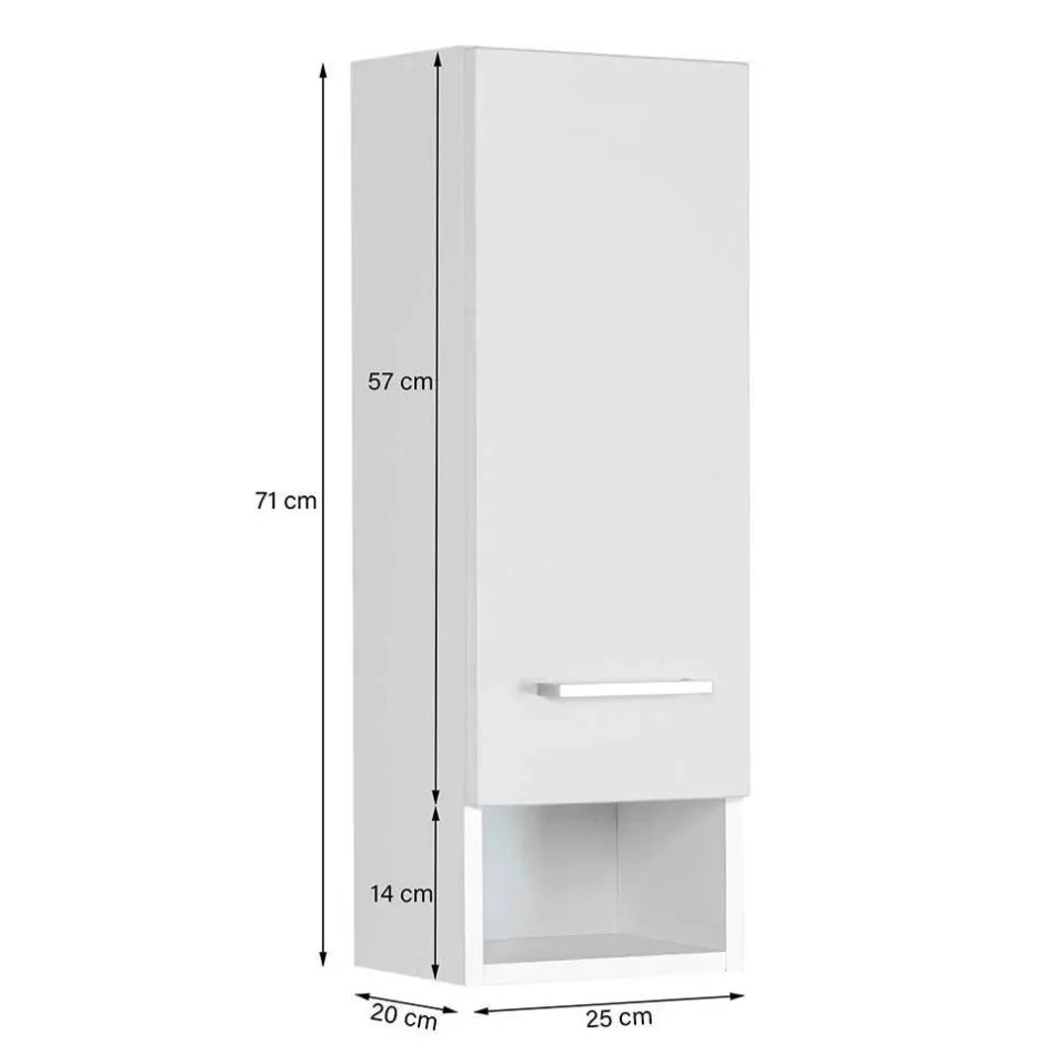 Wohnen Möbelprogramm fürs Bad in Grün - Loenixa (vierteilig)