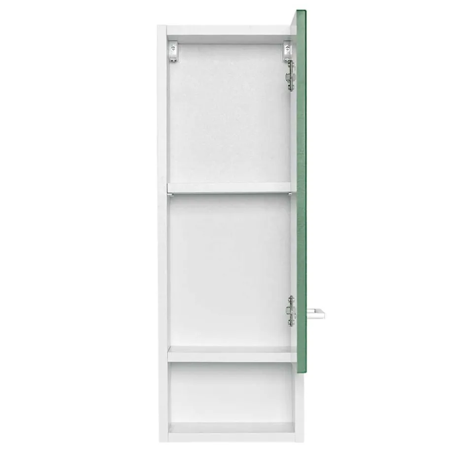 Wohnen Möbelprogramm fürs Bad in Grün - Loenixa (vierteilig)