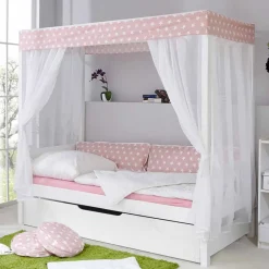 Mädchen Himmelbett Sionara mit Ausziehbett^Wohnen Sale