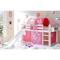 Kinder Wohnen Mädchen Hochbett Standos im Prinzessin Stil