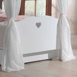 Mädchen Kinderbett Grandory mit Himmel^Wohnen Discount