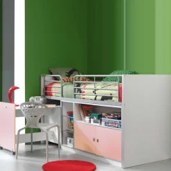 Mädchen-Hochbett Trio in Rosa^Wohnen Clearance