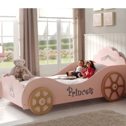 Kinder Wohnen Mädchen-Kinderbett Valentine als Auto
