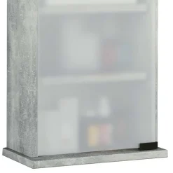 Medizinschrank in Betonoptik abschließbar - Woba^Wohnen Best