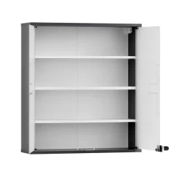 Medizinschrank mit Doppeltür aus Glas - Lucilla^Wohnen Sale