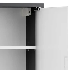 Medizinschrank mit Doppeltür aus Glas - Lucilla^Wohnen Sale