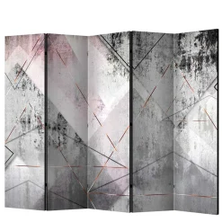 Wohnen Mehrfarbig bedruckter Paravent 225 cm breit - Embus