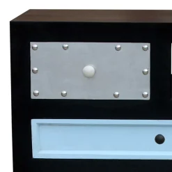 Mehrfarbige Hochkommode im Shabby Style - Mirana^Wohnen Discount