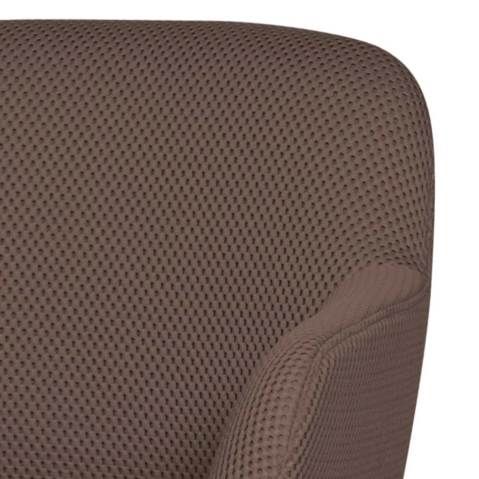 Wohnen Mesh Polsterstuhl mit Armlehnen - Charlena