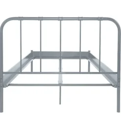 Wohnen Metall Bett in Grau - Uvienna