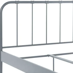 Wohnen Metall Bett in Grau - Uvienna