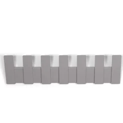 Metall Designgarderobe in Taupe - Carnin^Wohnen Online