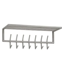 Metall Hängegarderobe in Silber - Markos^Wohnen Outlet