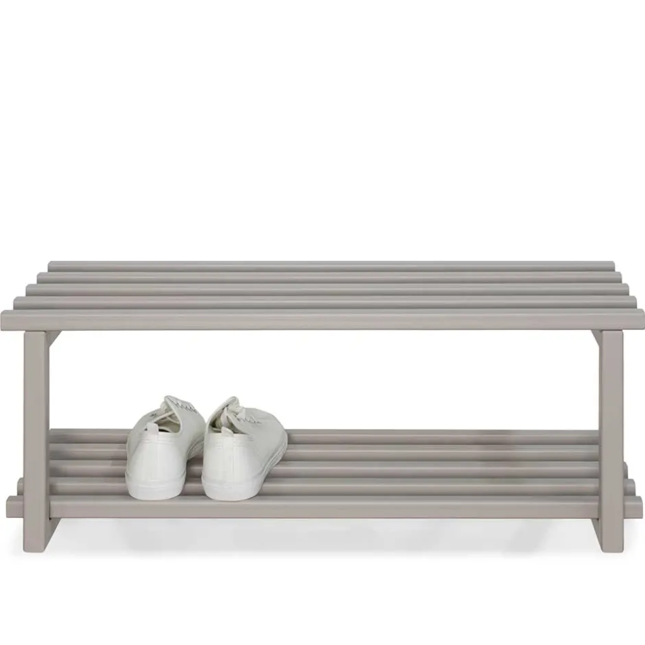 Metall Schuhregal in Taupe - Verinaros^Wohnen Best