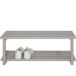 Metall Schuhregal in Taupe - Verinaros^Wohnen Best