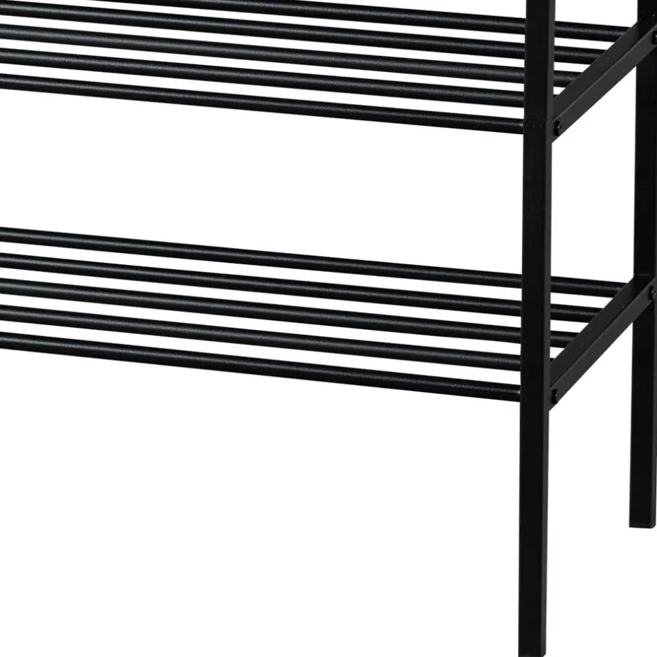 Wohnen Metall Schuhregal mit vier Gitterablagen - Greeceline