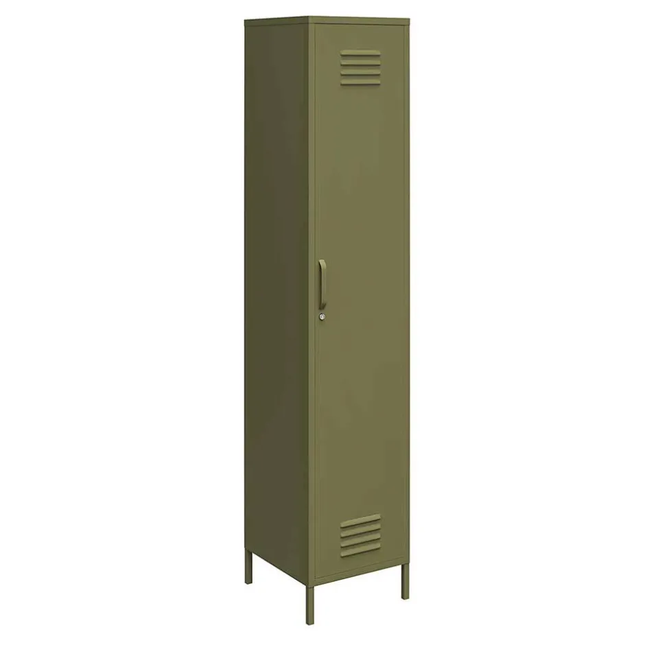 Wohnen Metall Spind in Oliv Grün - Austral